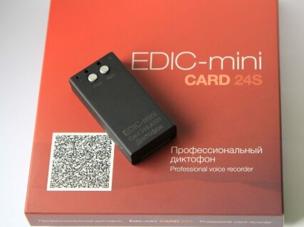 фото Диктофон EDIC-mini Card24S A101